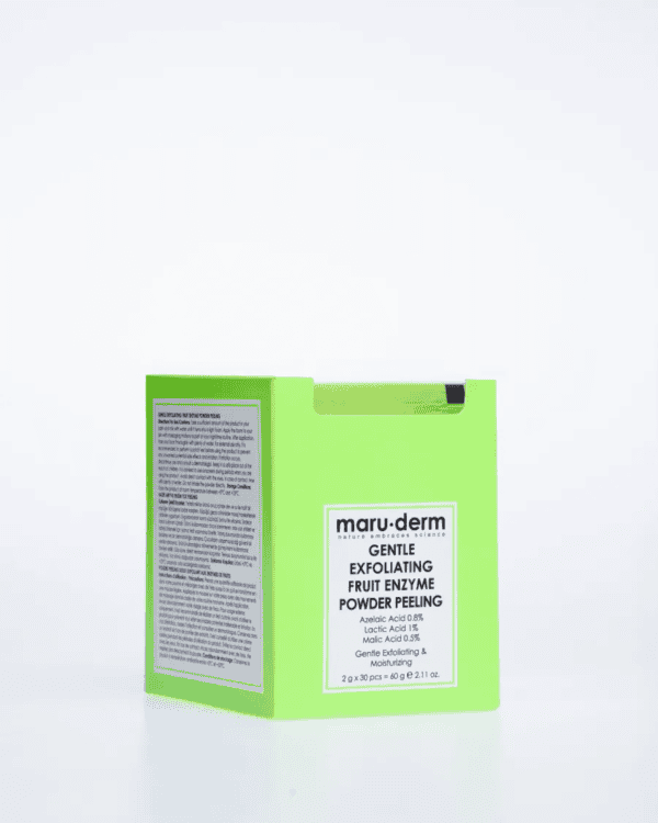 Delikatny peeling do twarzy z owocowymi enzymami, 30x2 g