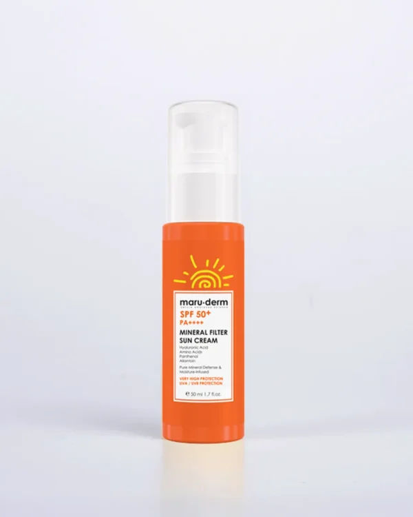 Krem do twarzy z filtrem mineralnym SPF50+, 50 ml