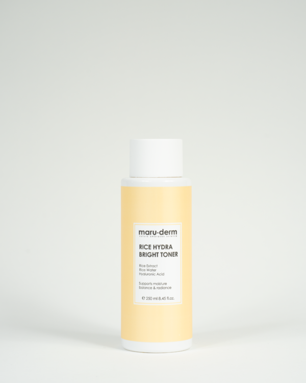 Ryżowy nawilżająco-rozświetlający tonik do twarzy, 250 ml