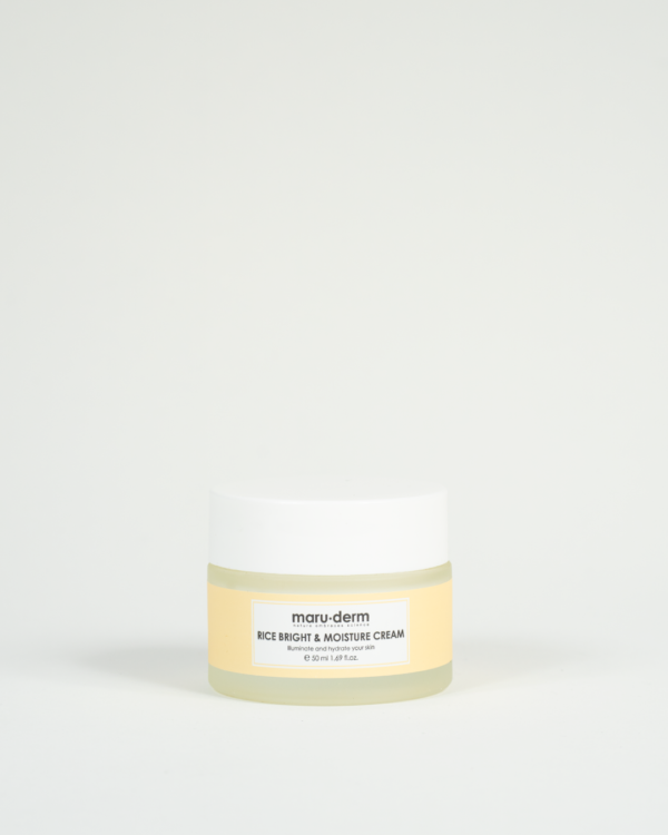 Krem nawilżający i rozjaśniający do twarzy Rice, 50 ml